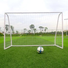 8' x 5' Soccer Goal Football W/Net Straps Anchor Ball Training Sets With Frame