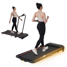 NEW Folding Walking Pad Under Desk Treadmill for Home Office -2.5HP Walking Treadmill With Incline 0.5-7.5MPH 265LBS Capacity Treadmill for Walki