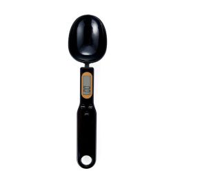 Kitchen Scale Measuring Spoon Scale (Color: BLACK)