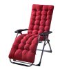 71x22in Chaise Lounger Cushion Recliner Rocking Chair Sofa Mat Deck Chair Cushion