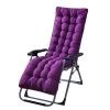 66.92x22.04in Thickened Chaise Lounger Cushion Recliner Rocking Chair Sofa Mat Deck Chair Cushion